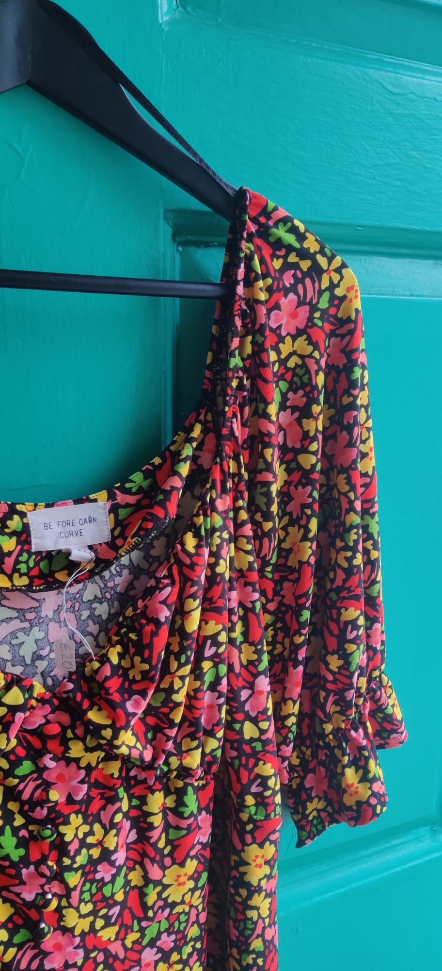 Be forever dawn Floral Tiered maxi dress size 22