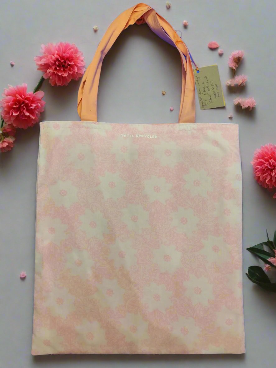 Soft pink tote