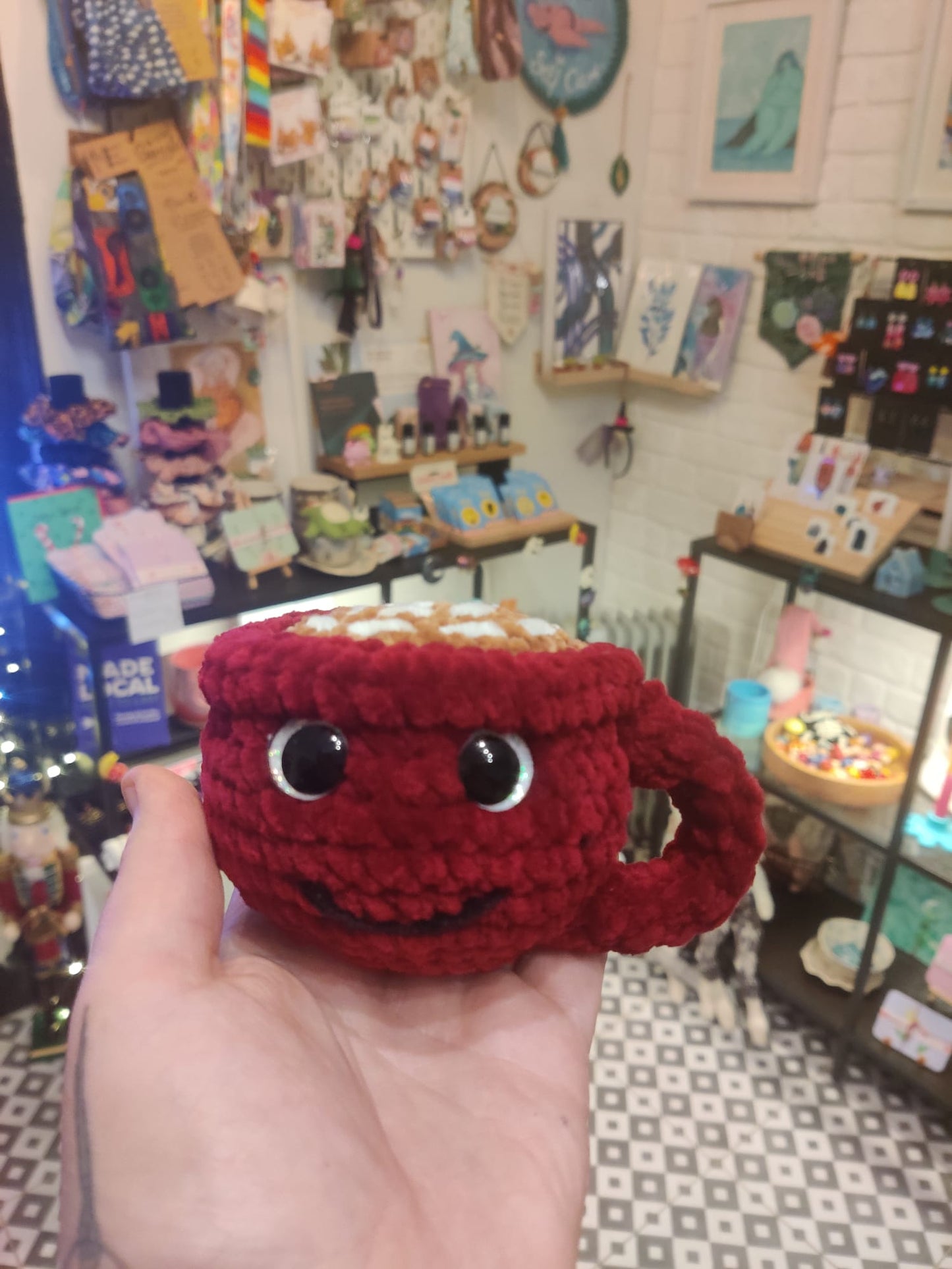 Crochet cups