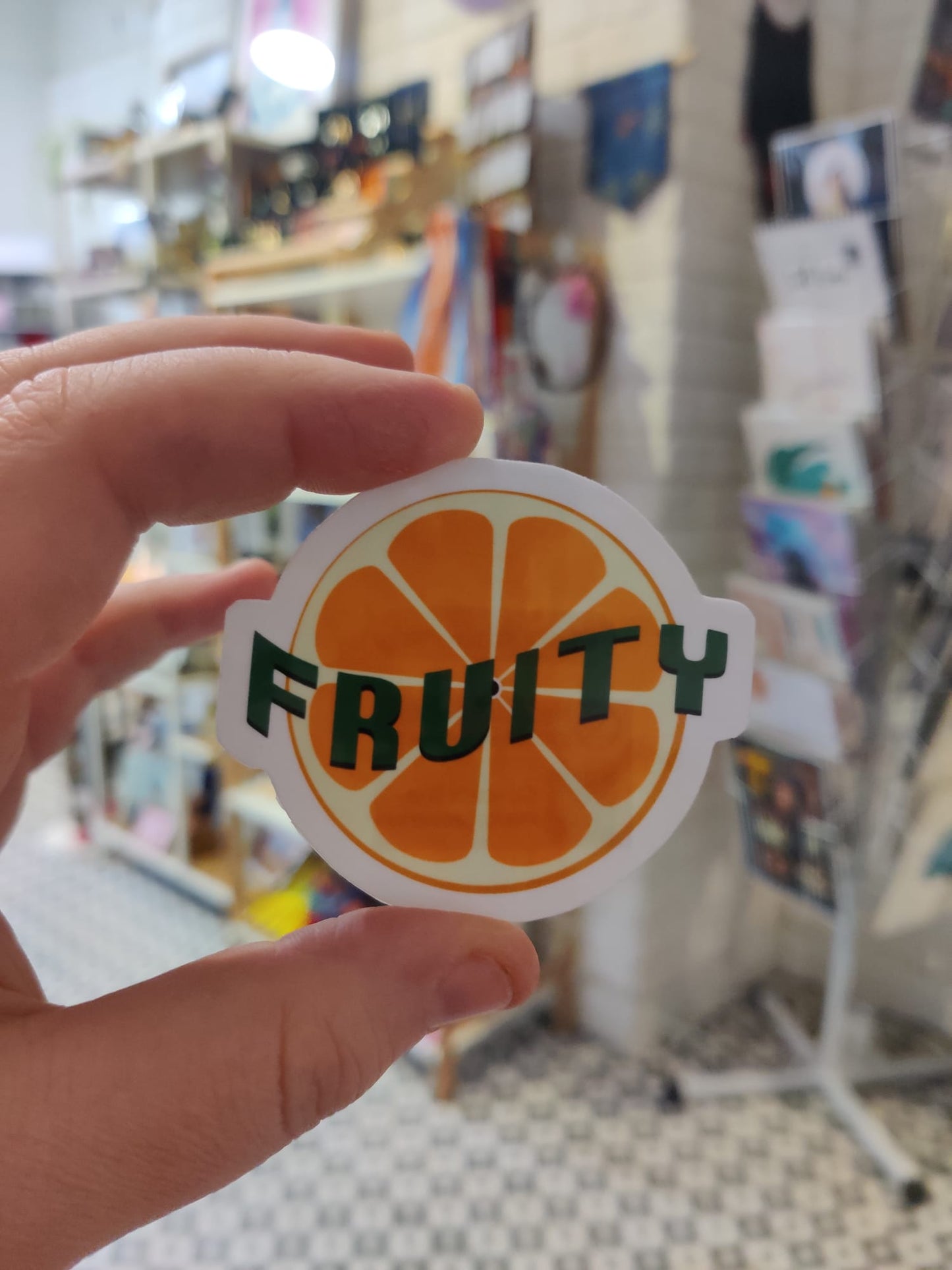 In Rainbow Stickers