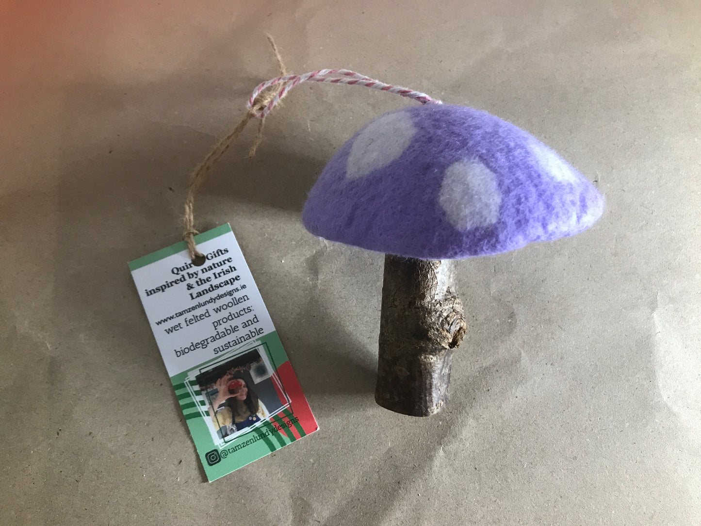 Felt Toadstools