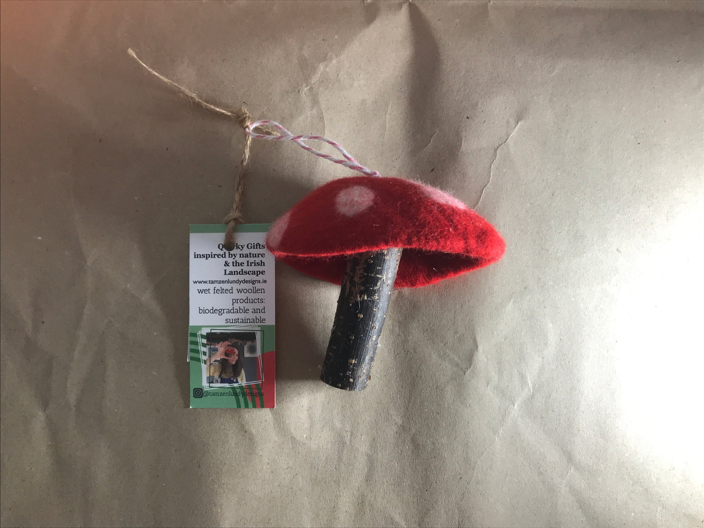 Felt Toadstools