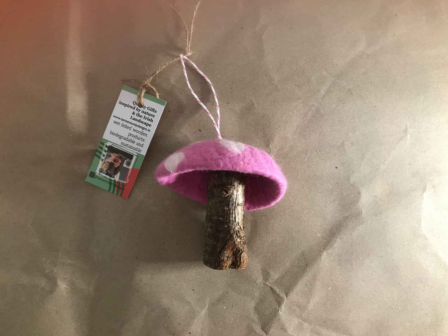 Felt Toadstools