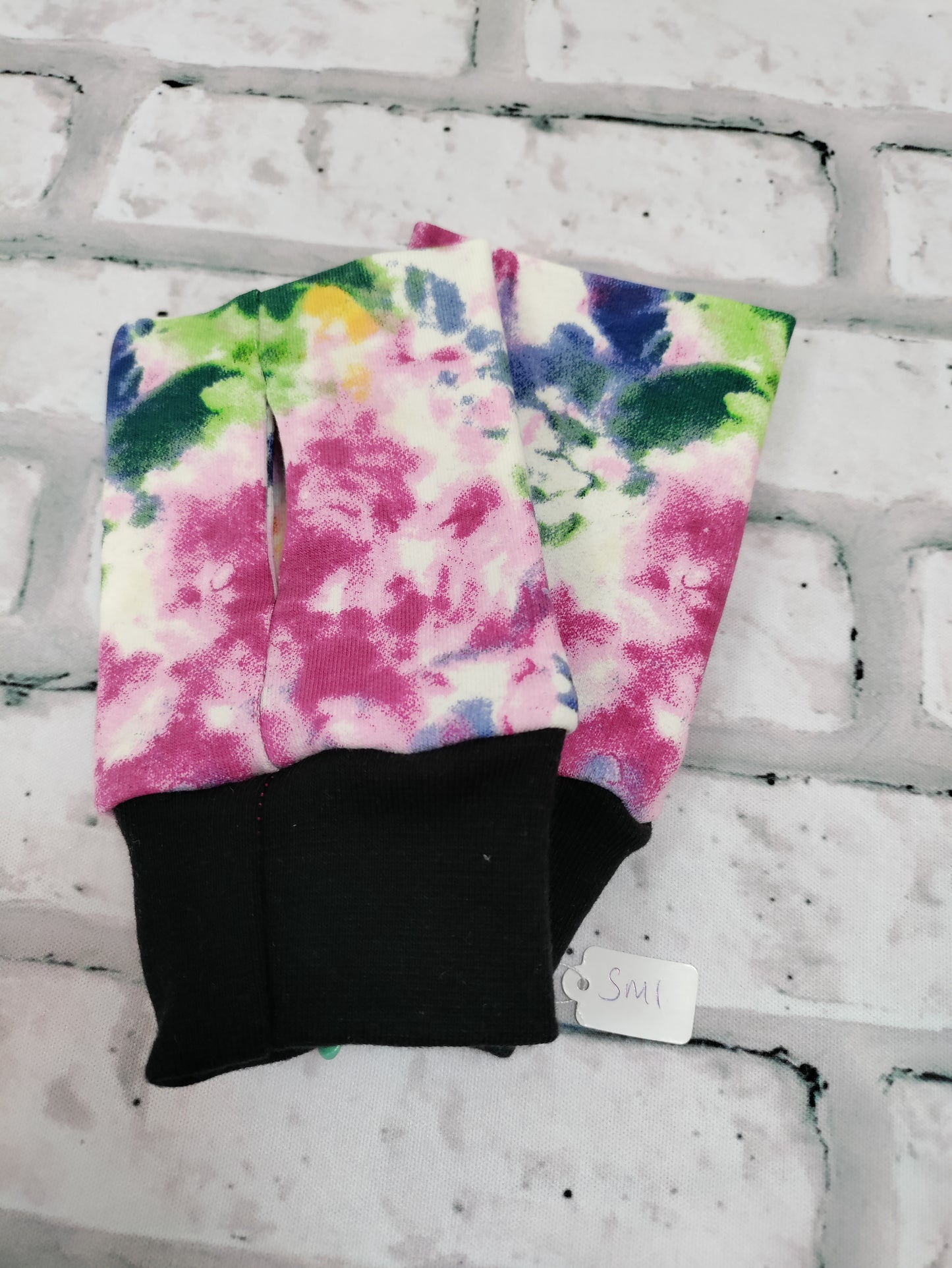 Wrist / hand warmers, organic french terry