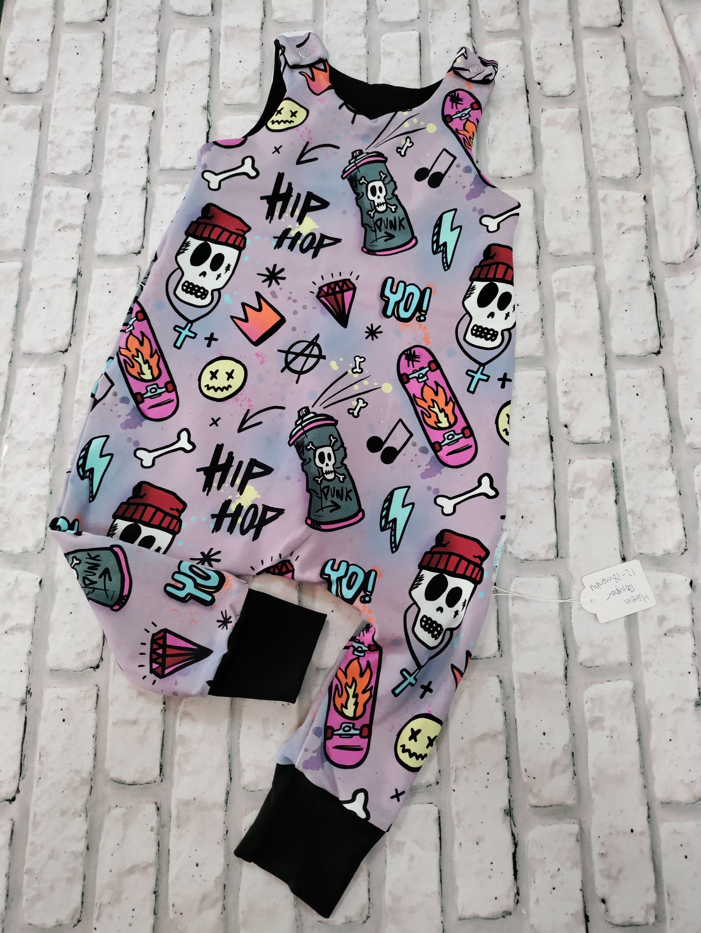 Kids harem romper / dungarees