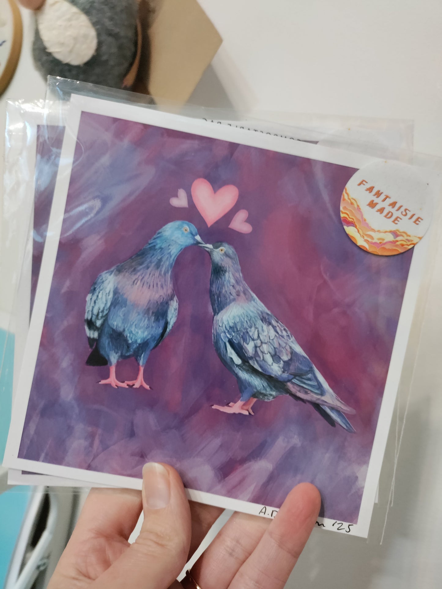 Fantaisie made square and 5"x7" art prints