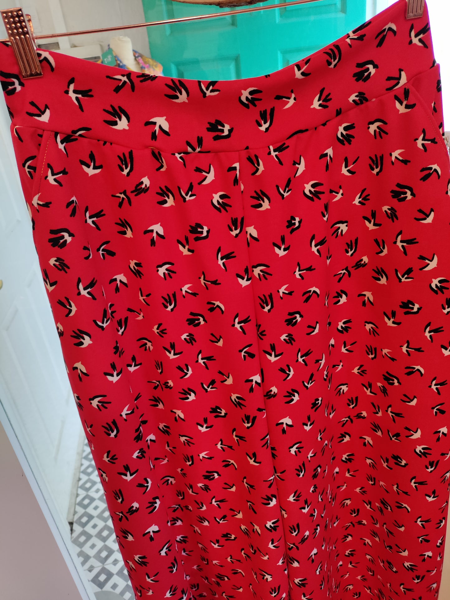 Wide leg pants