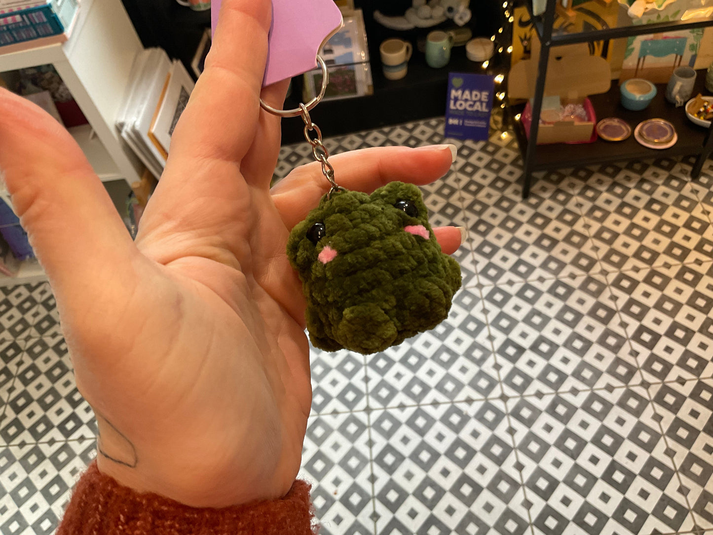 Crochet keychains
