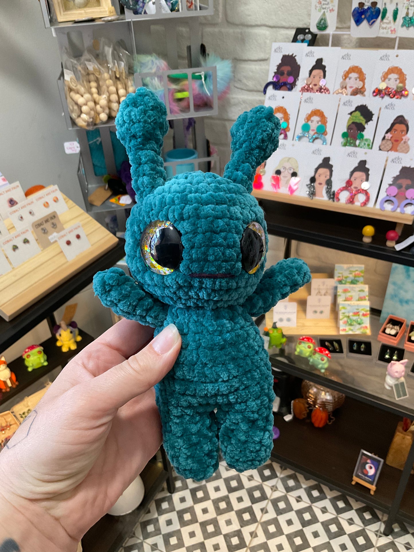 Alien Amigirumi Plush