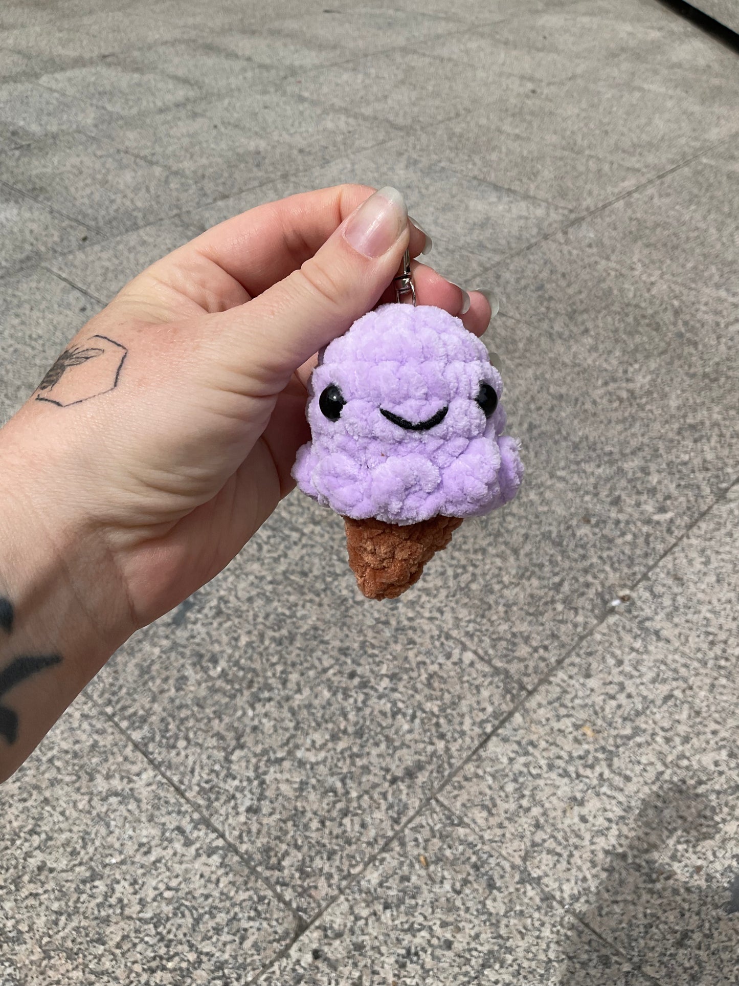 Icecream key ring