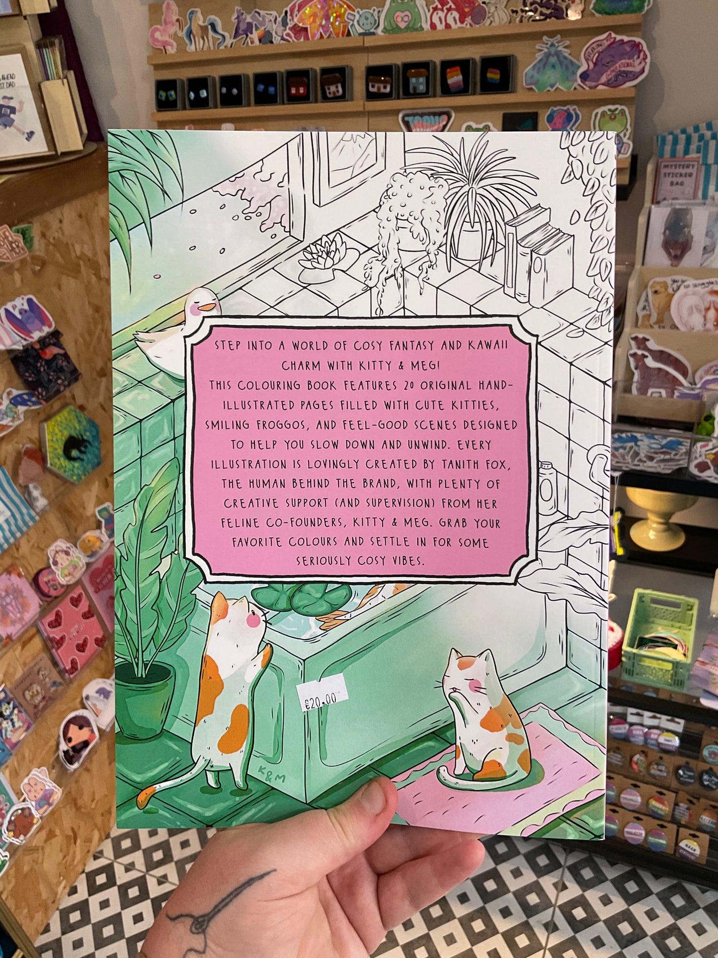 Kitty and Meg Cosy Colouring Book