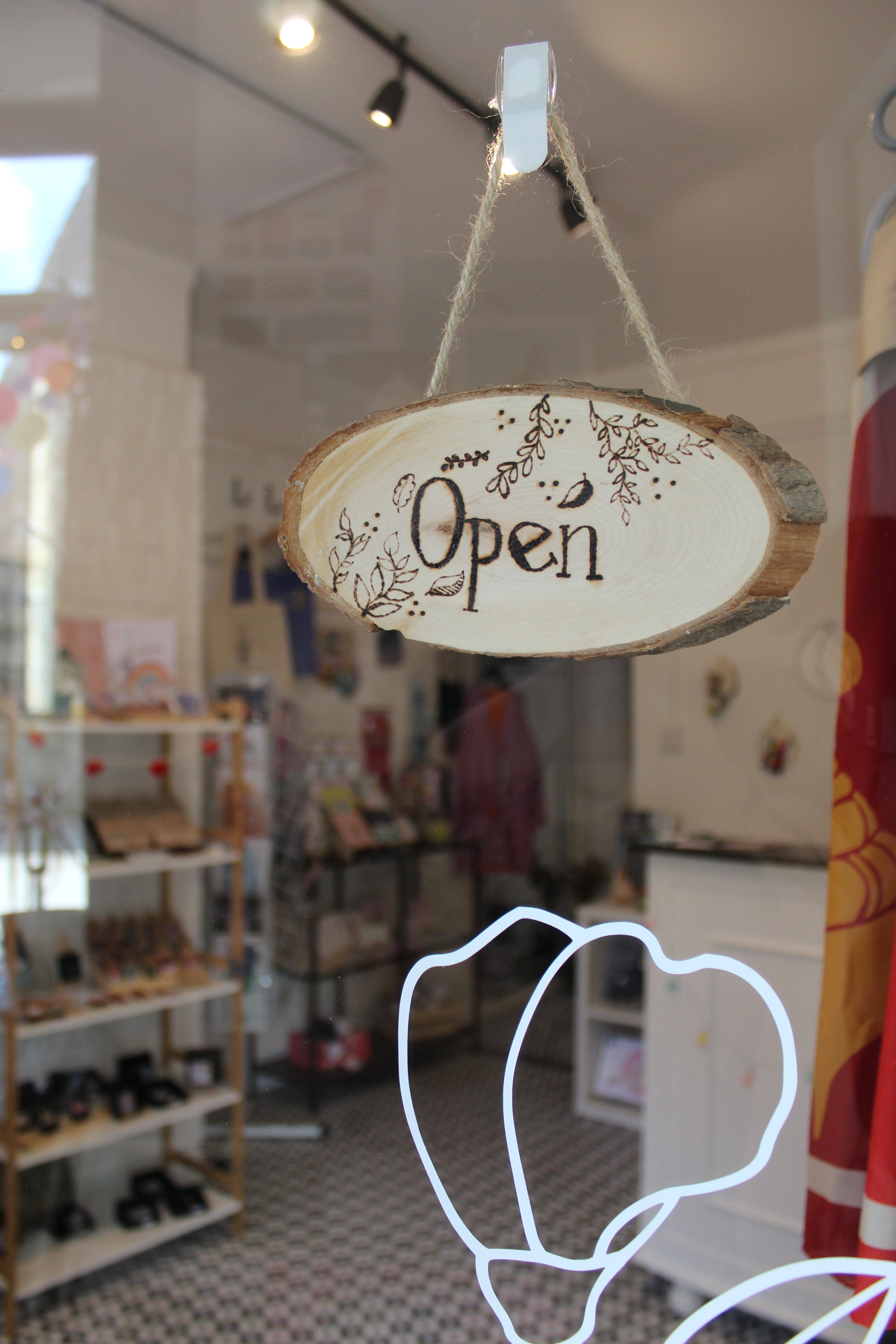 The door of The Magpie Collective in Waterford City