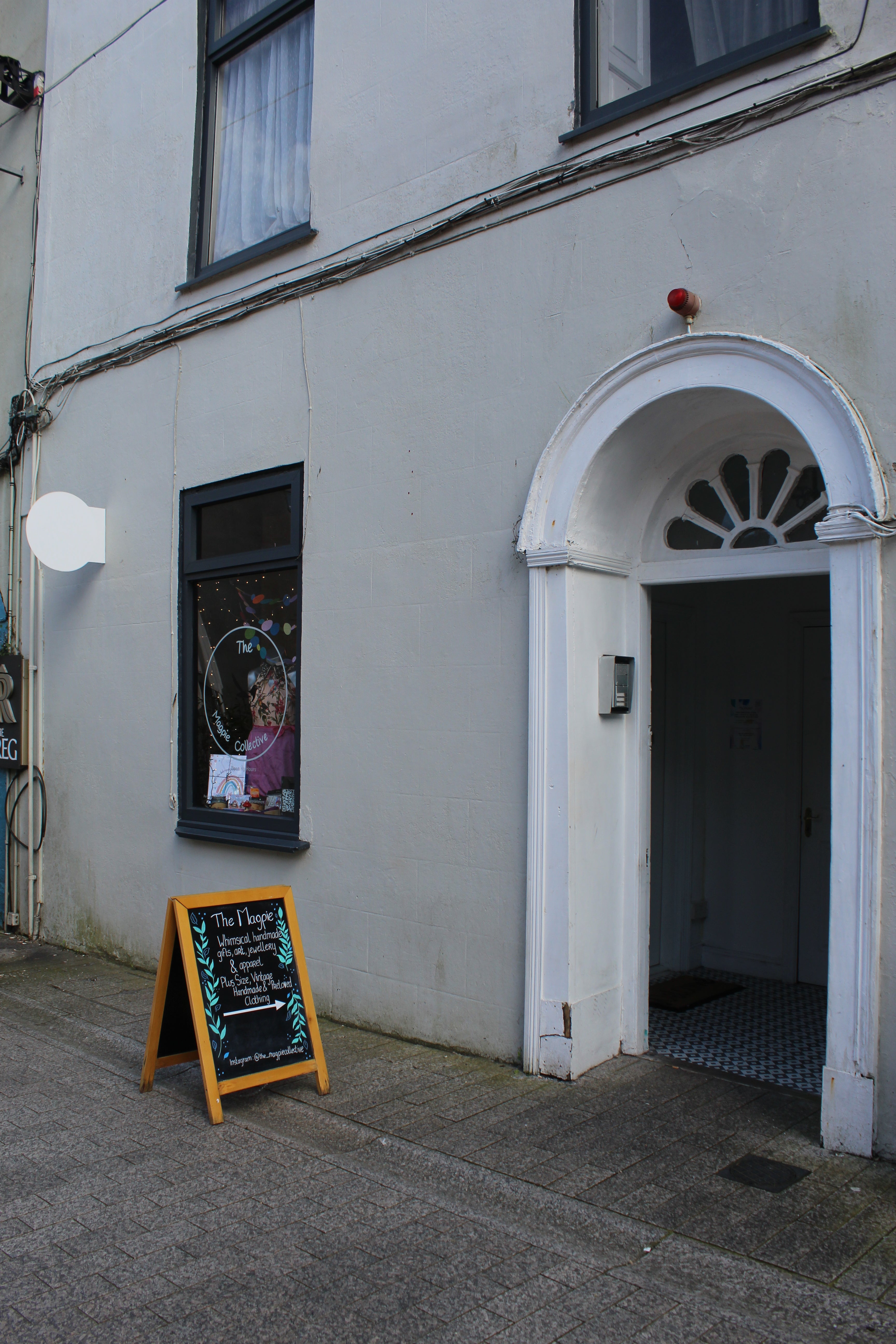 The exterior of The Magpie Collective, Waterford City