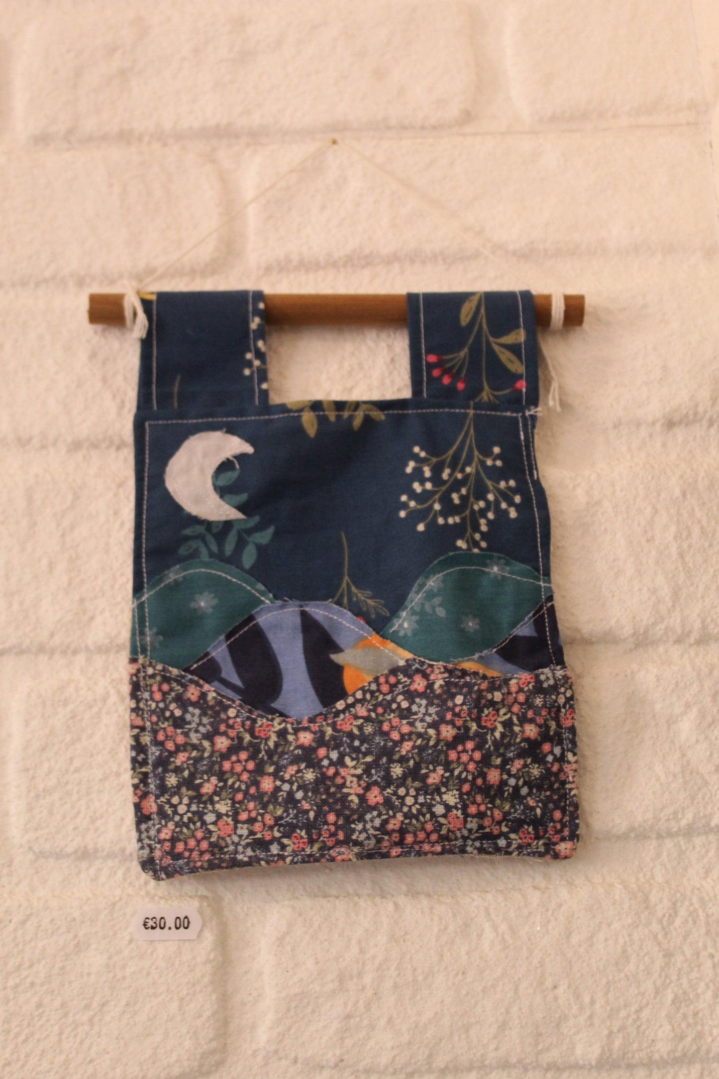 Irish landscape and night sky wall hanging