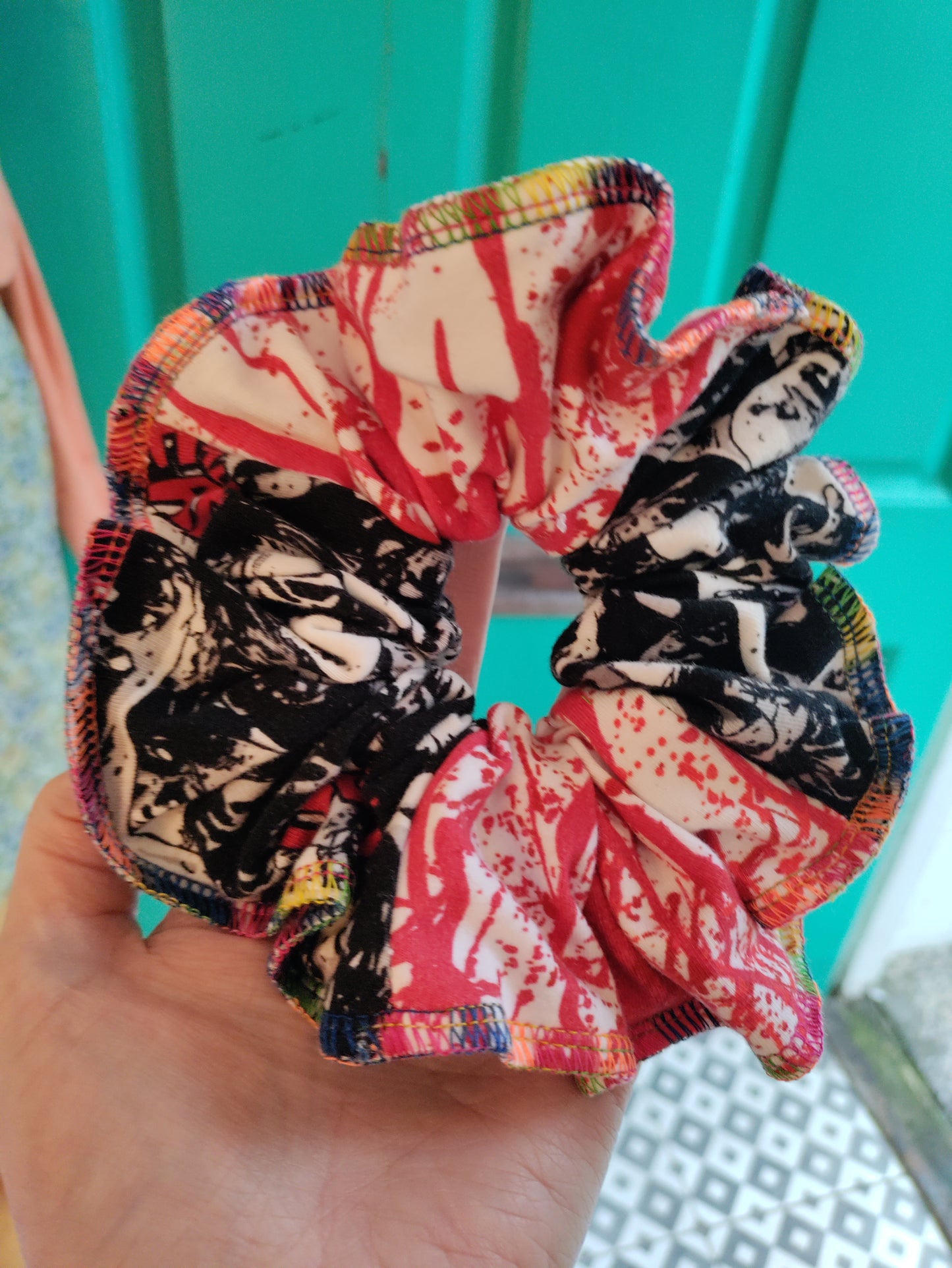 Halloween scrunchies