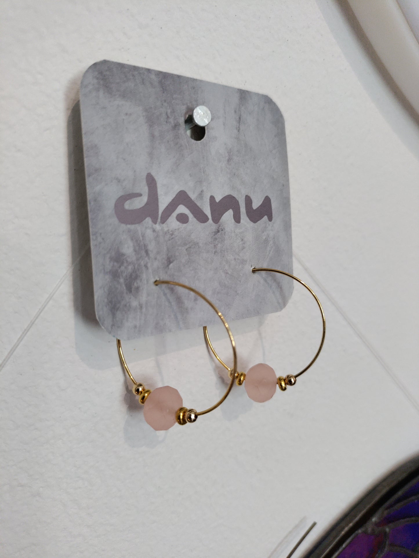 Krobo hoop earrings