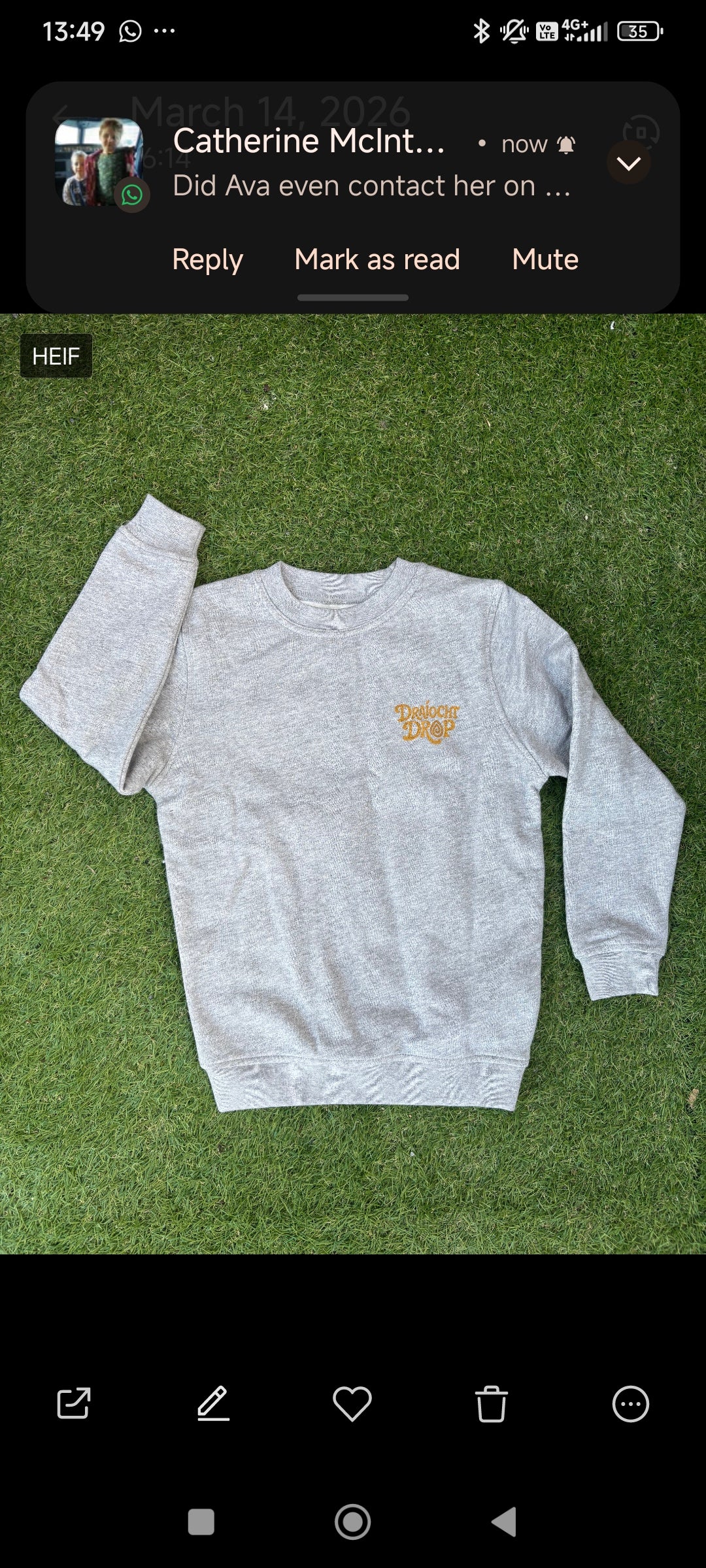 Tóg go bog é Kids Sweatshirt