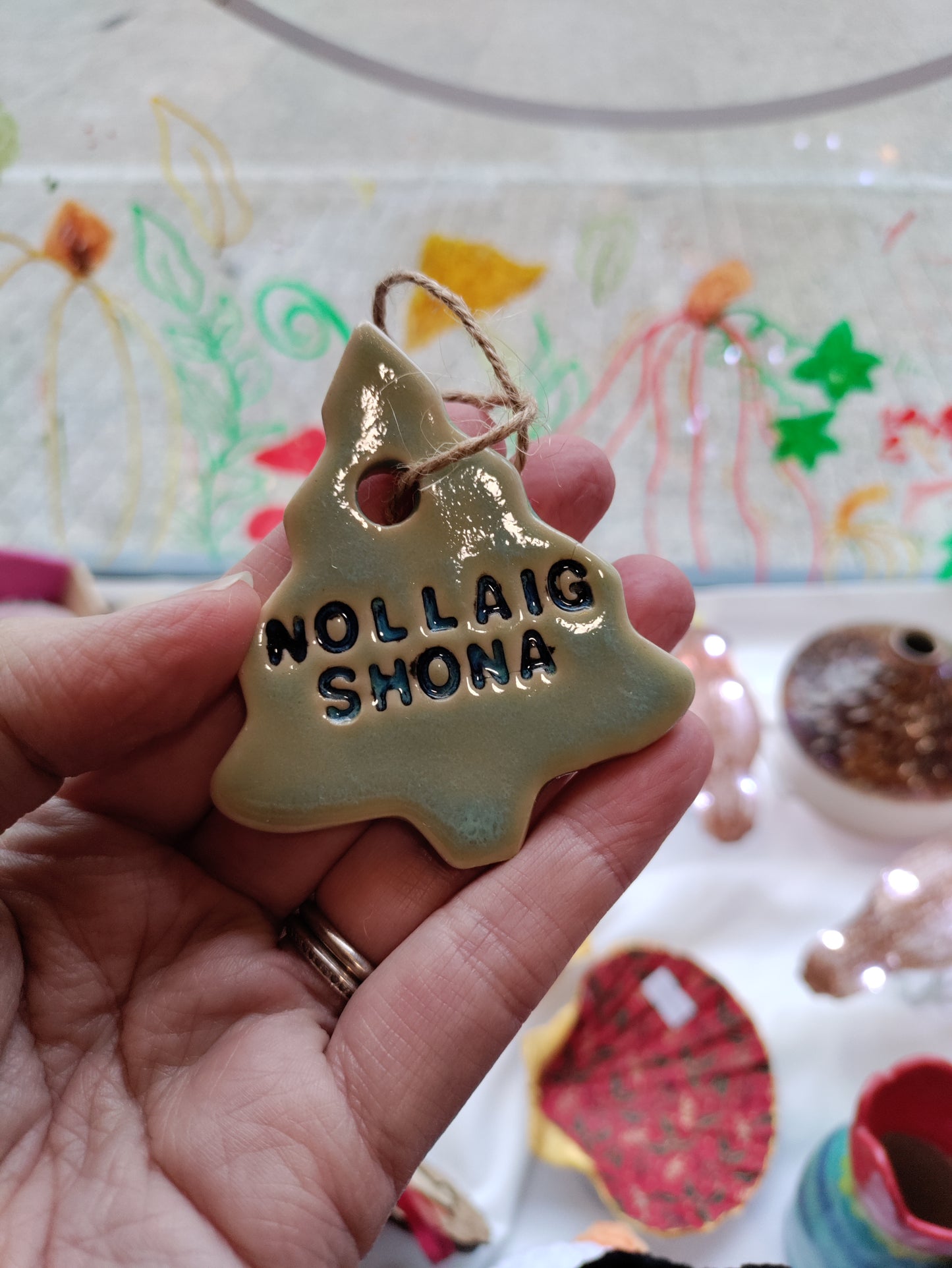 Christmas tree decorations - Nollaig Shona