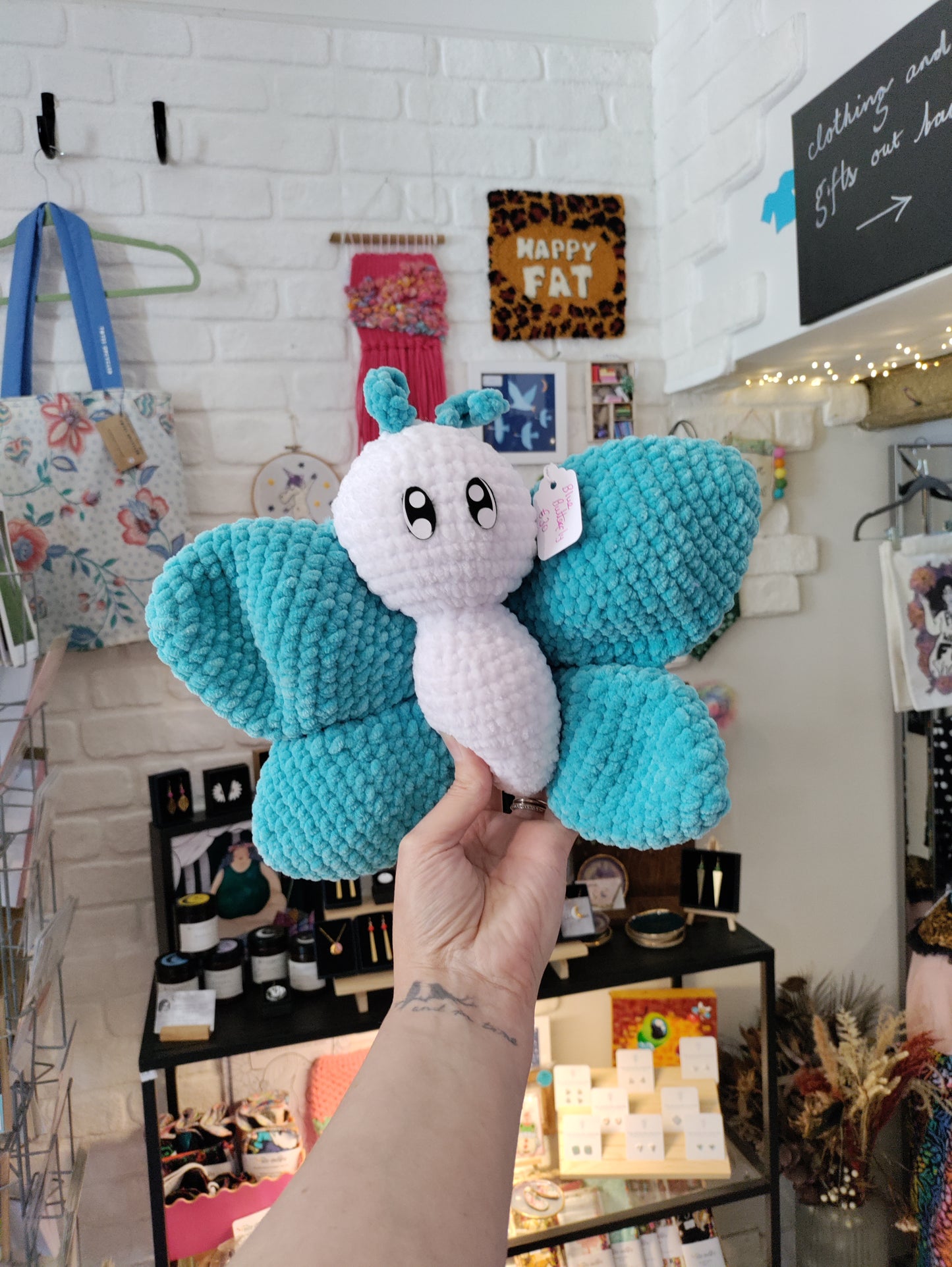 Crochet butterfly