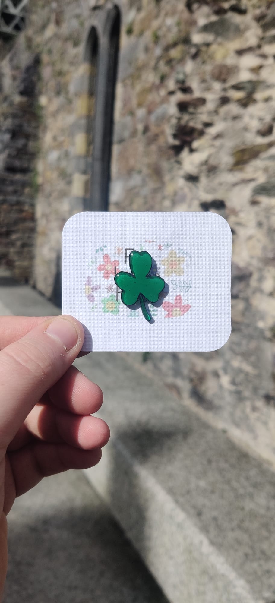 Shamrock pins