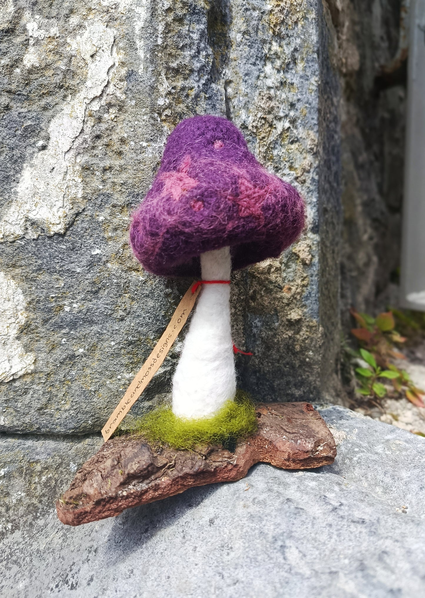 Needle felt Mushroom Sculptures