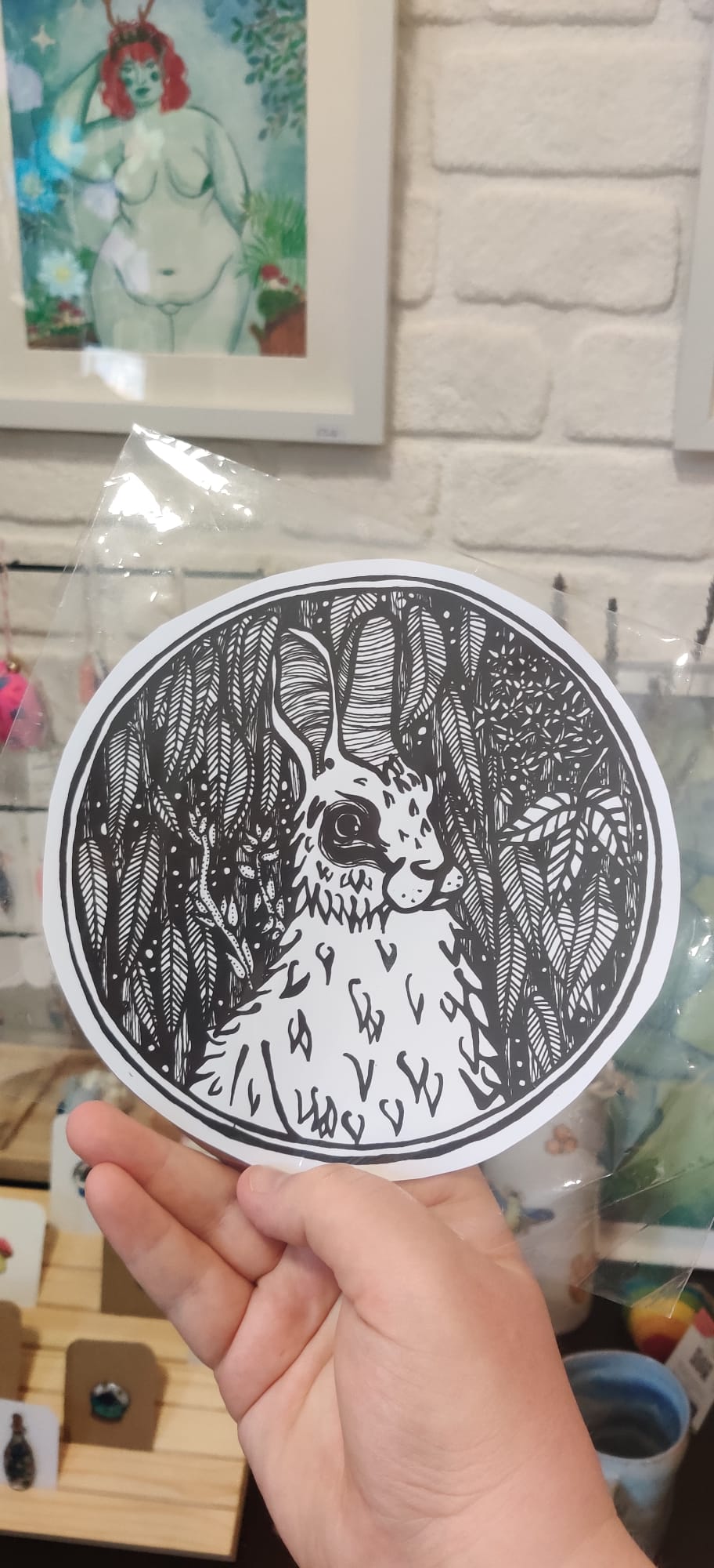 Hare Art Print