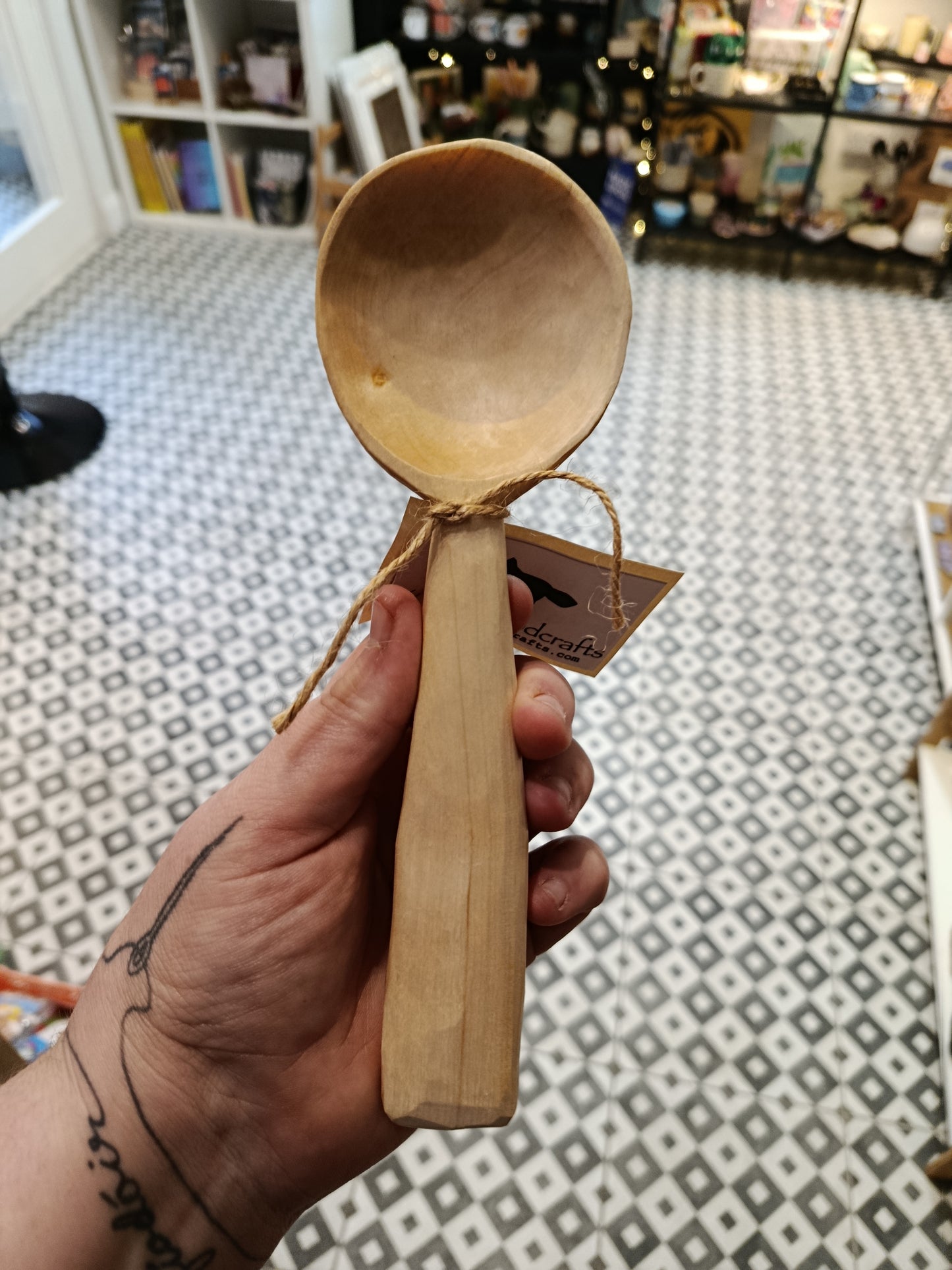 Birch Serving Spoon