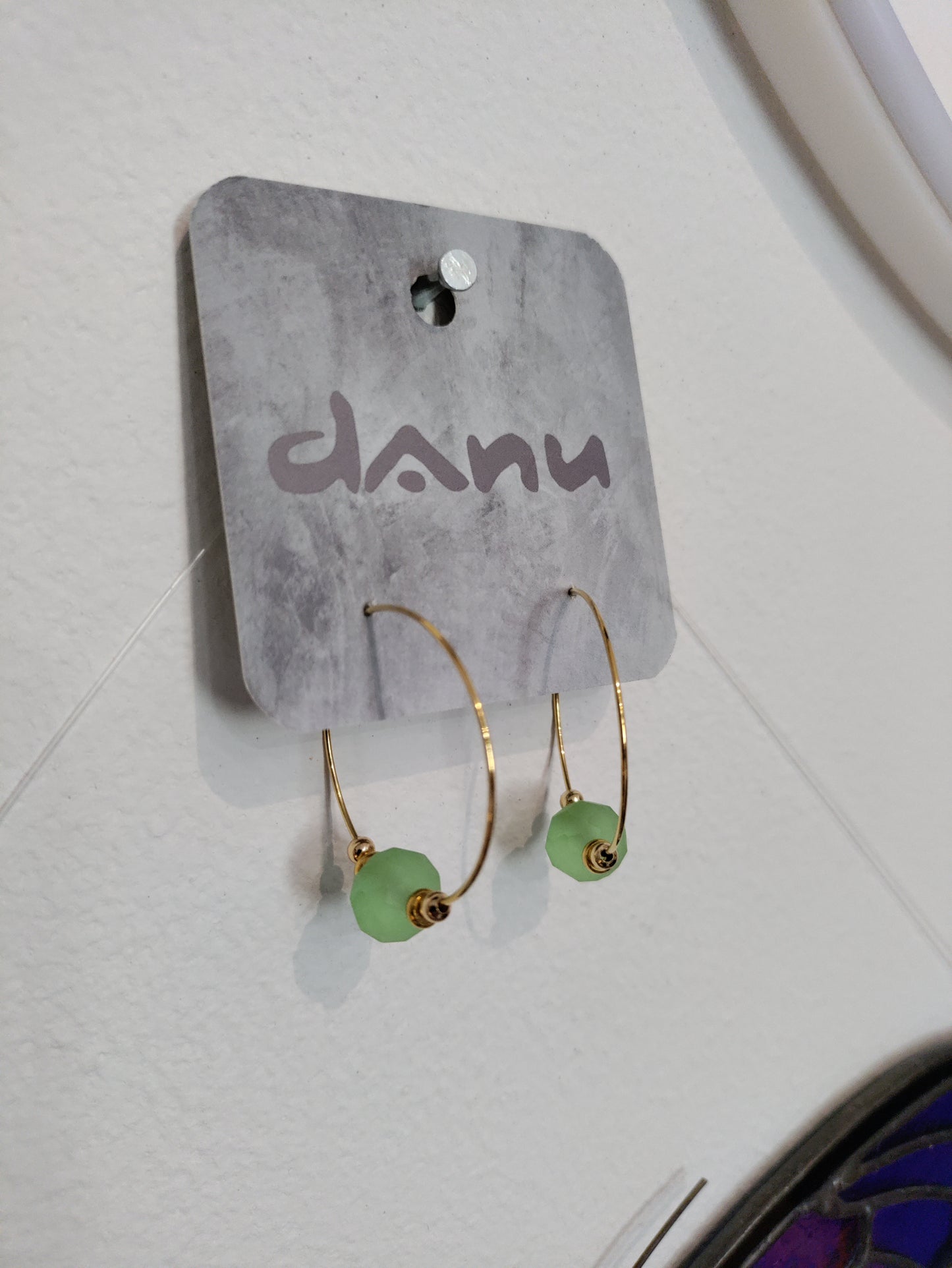 Krobo hoop earrings