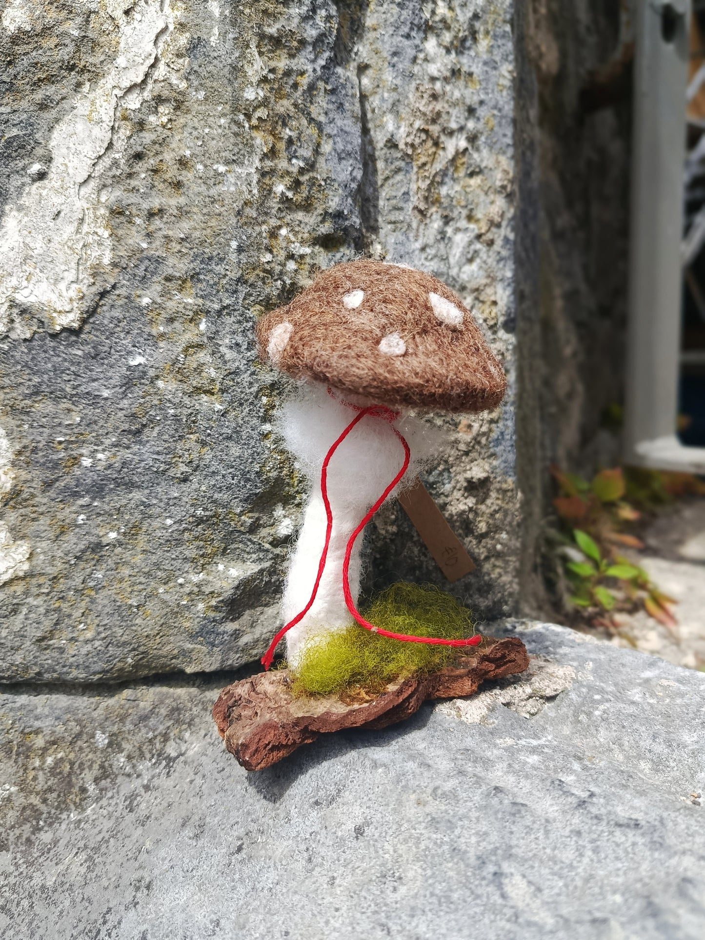 Needle felt Mushroom Sculptures