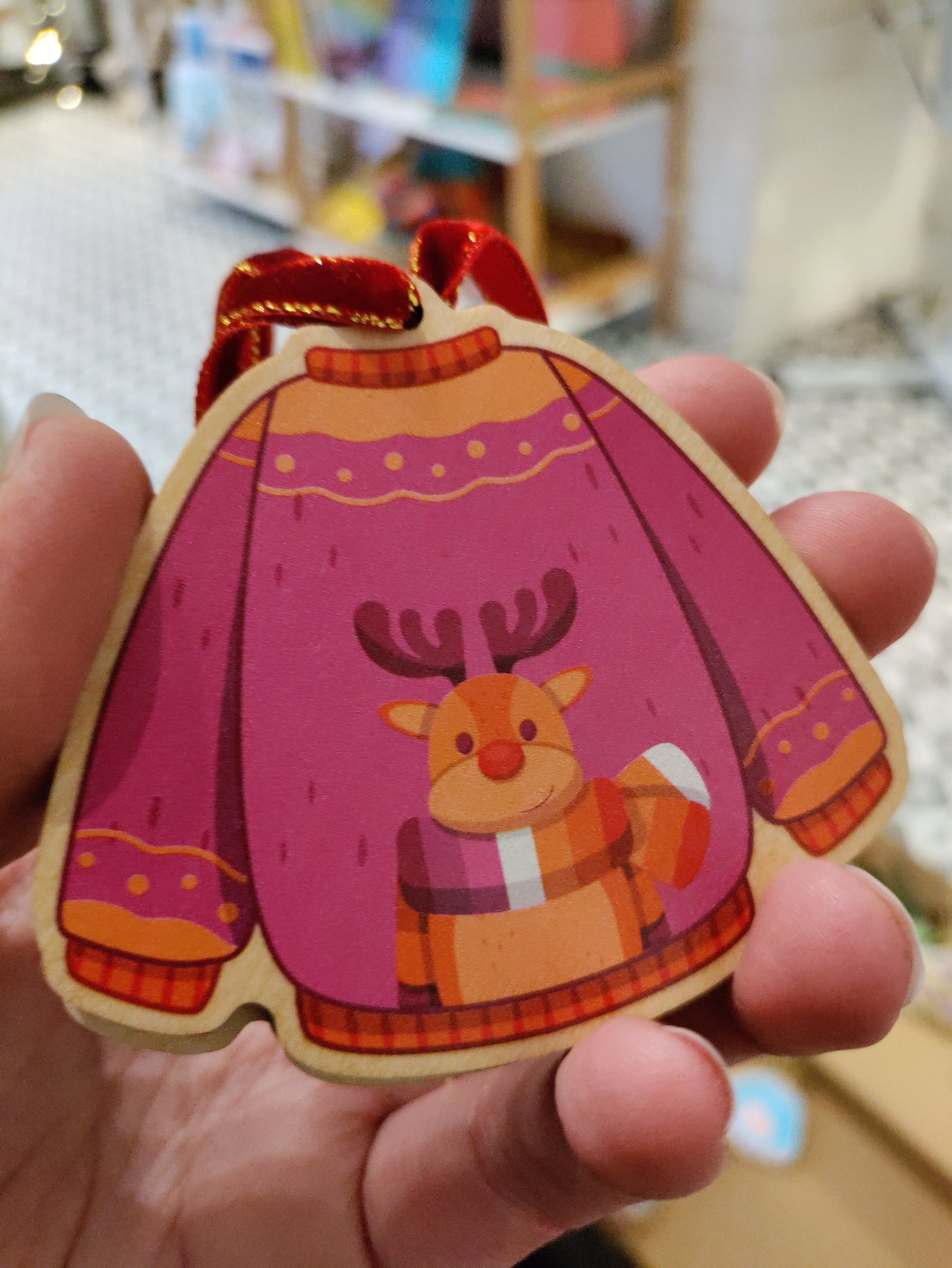 LGBTQ Christmas decorations wooden