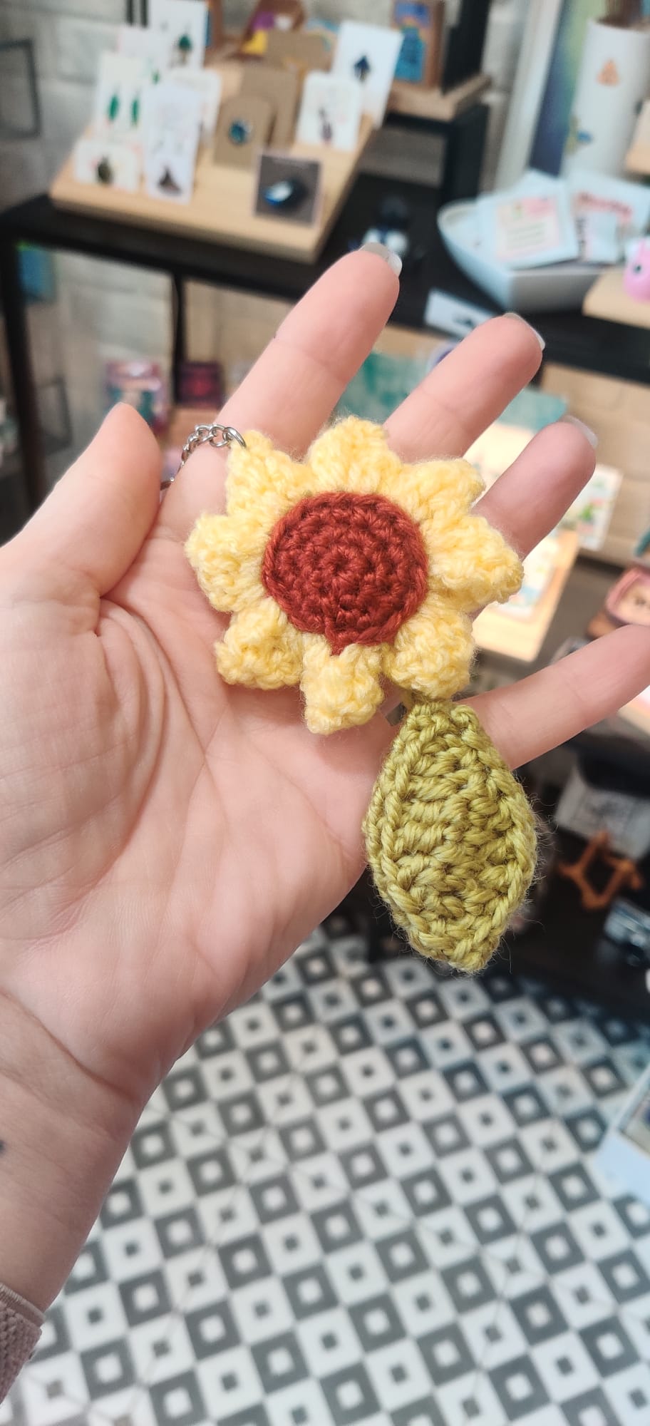 Crochet keychains