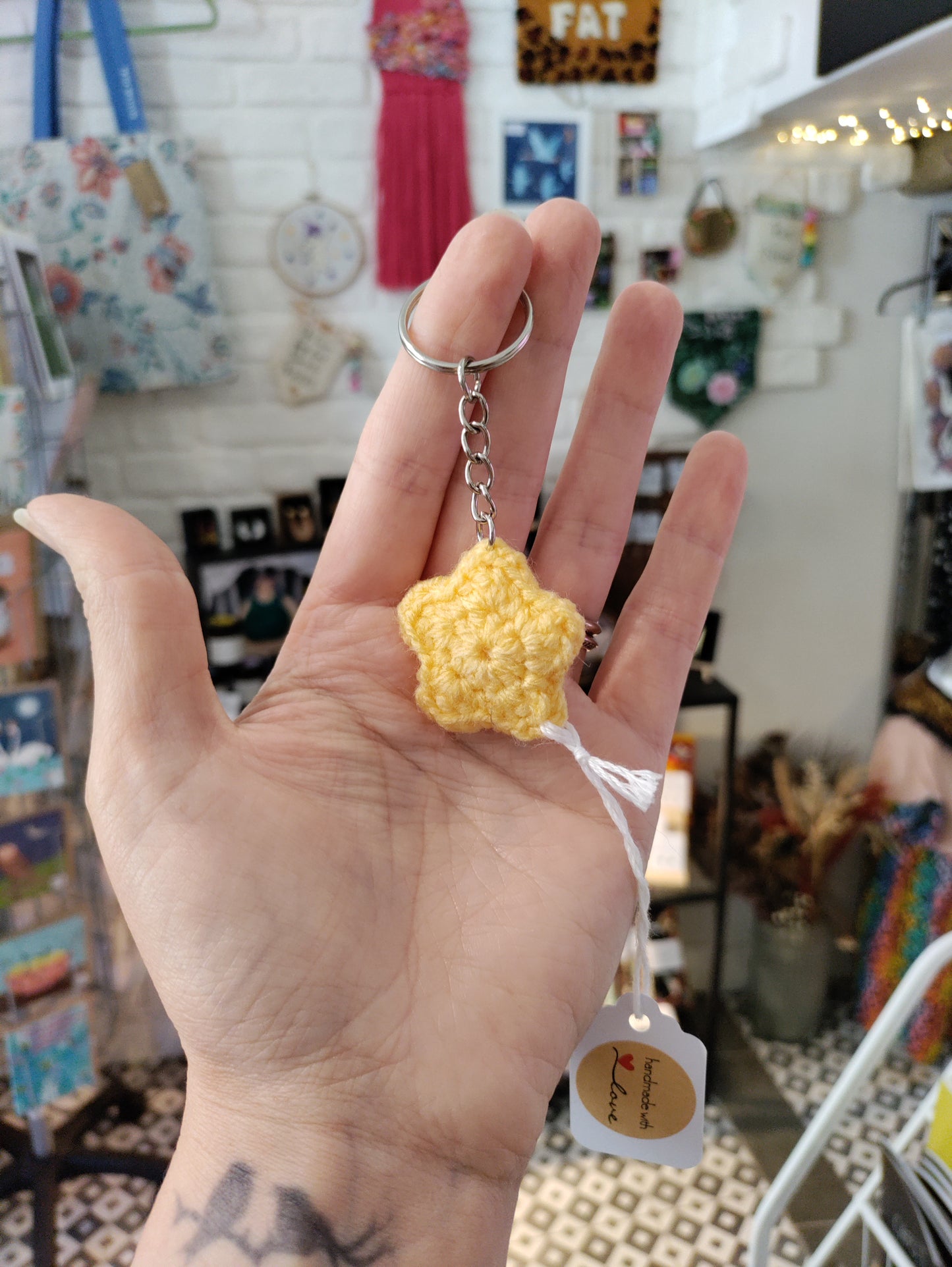 Crochet keychains