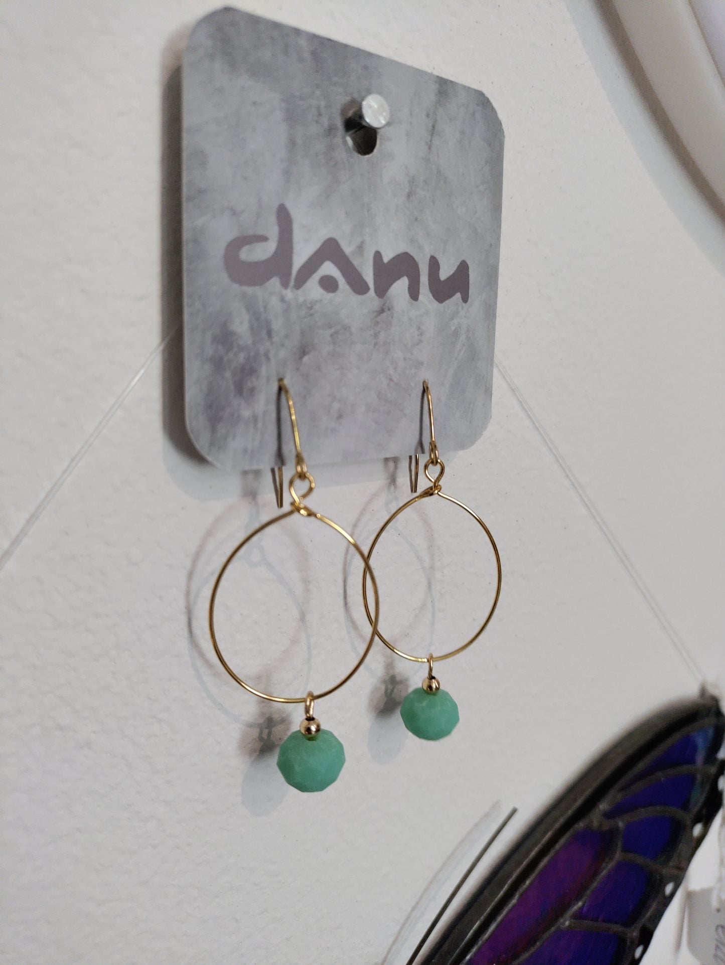 Krobo hoop earrings