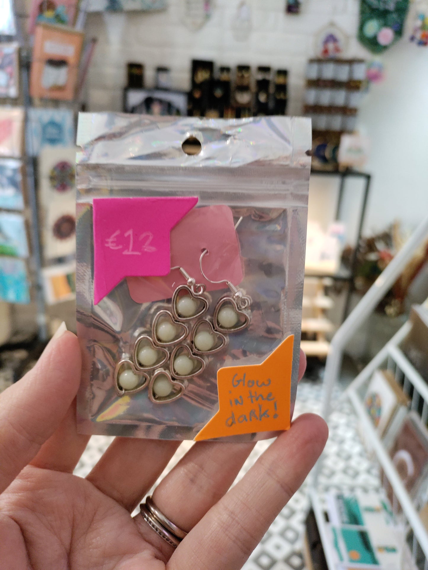 Drop earrings