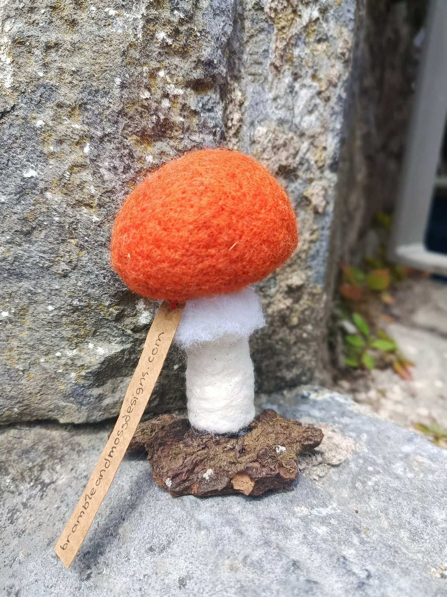 Needle felt Mushroom Sculptures