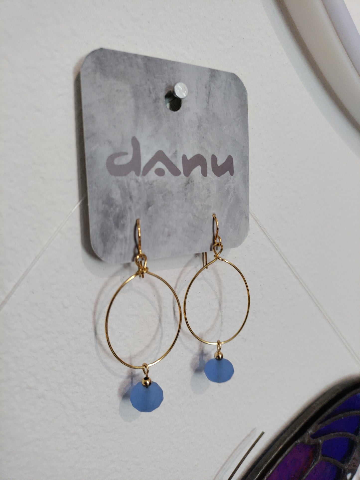 Krobo hoop earrings