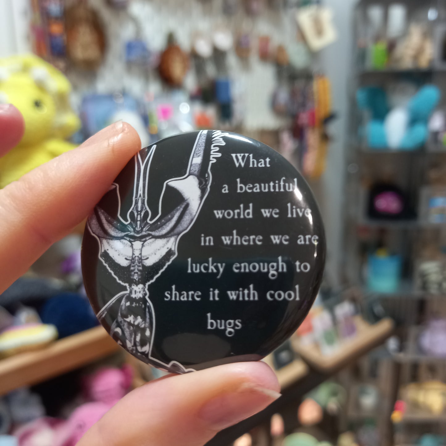 Metamorph Inkwork button badges