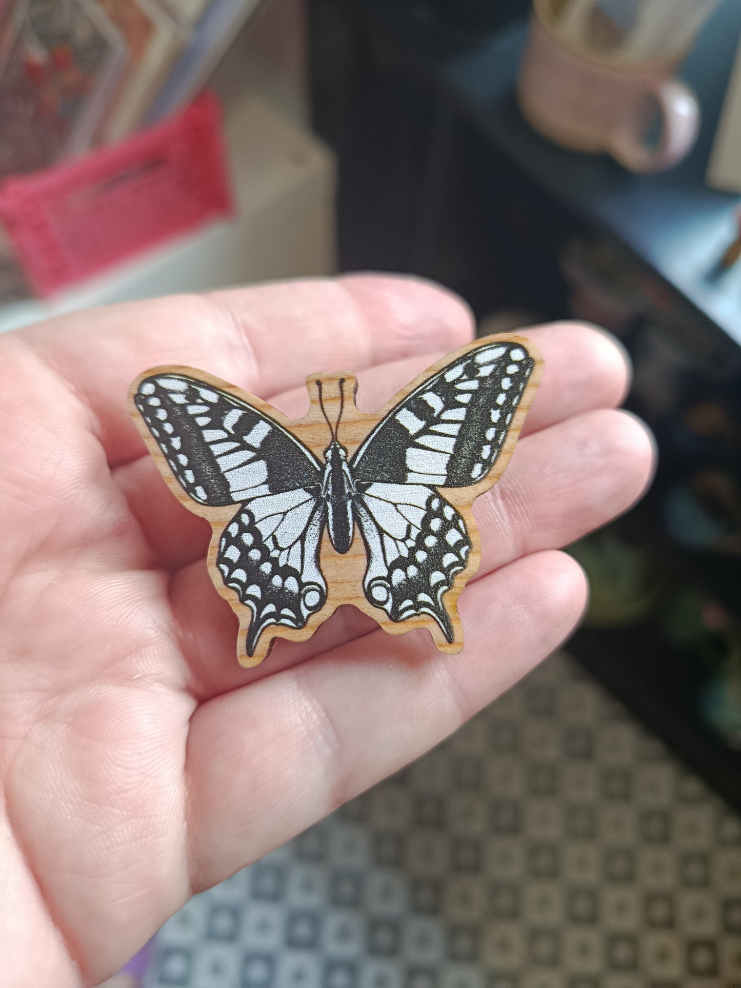 Metamorphink Wooden Badges