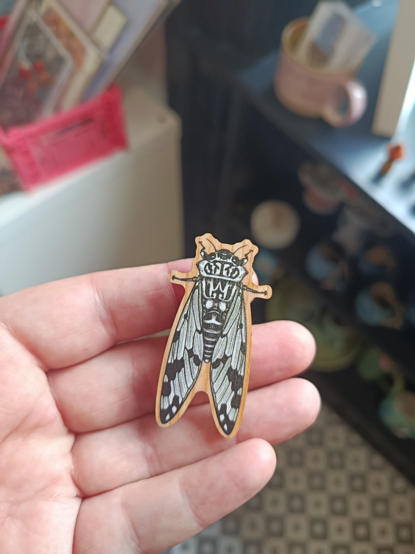 Metamorphink Wooden Badges