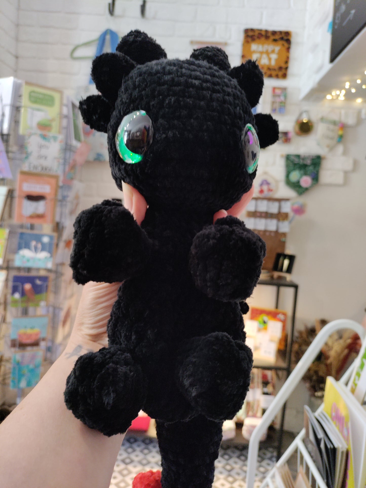 Crochet dragon