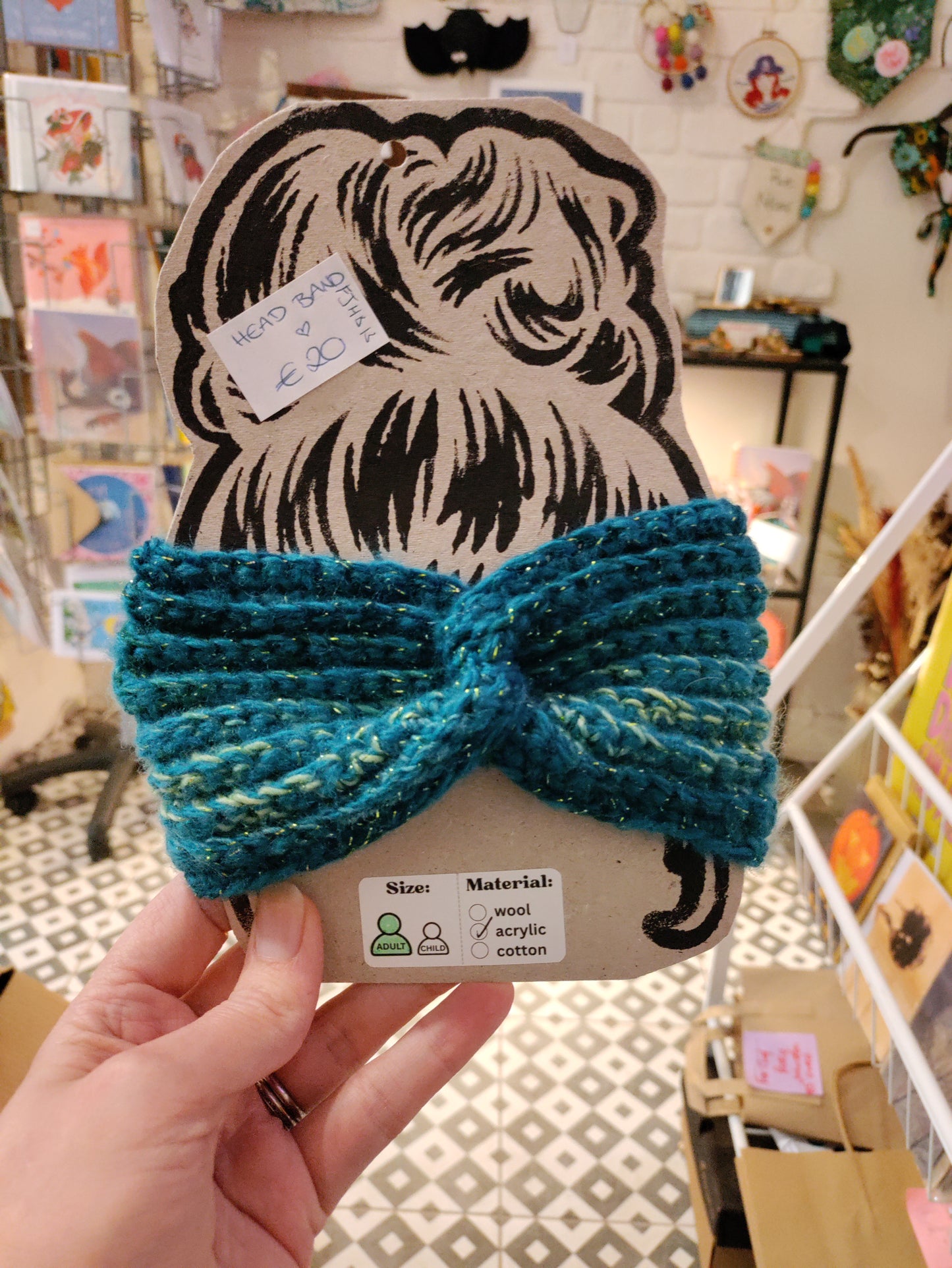 Handmade wool / acrylic headbands