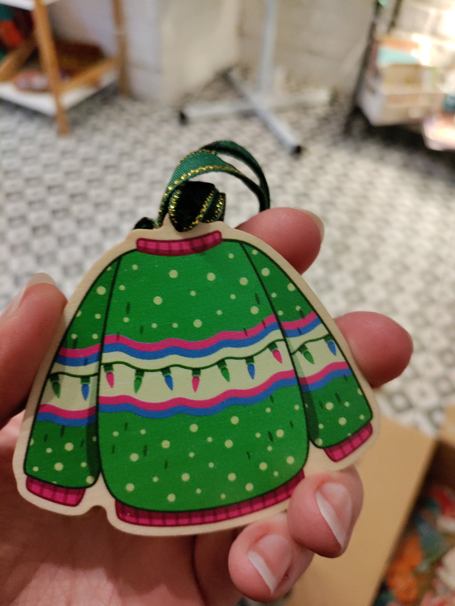 LGBTQ Christmas decorations wooden