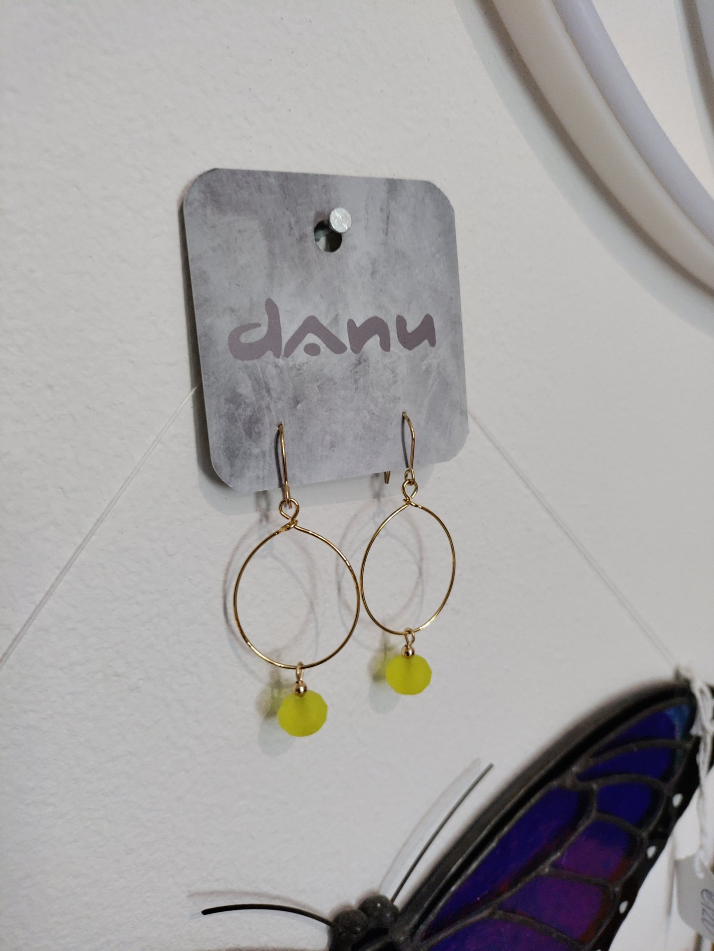 Krobo hoop earrings