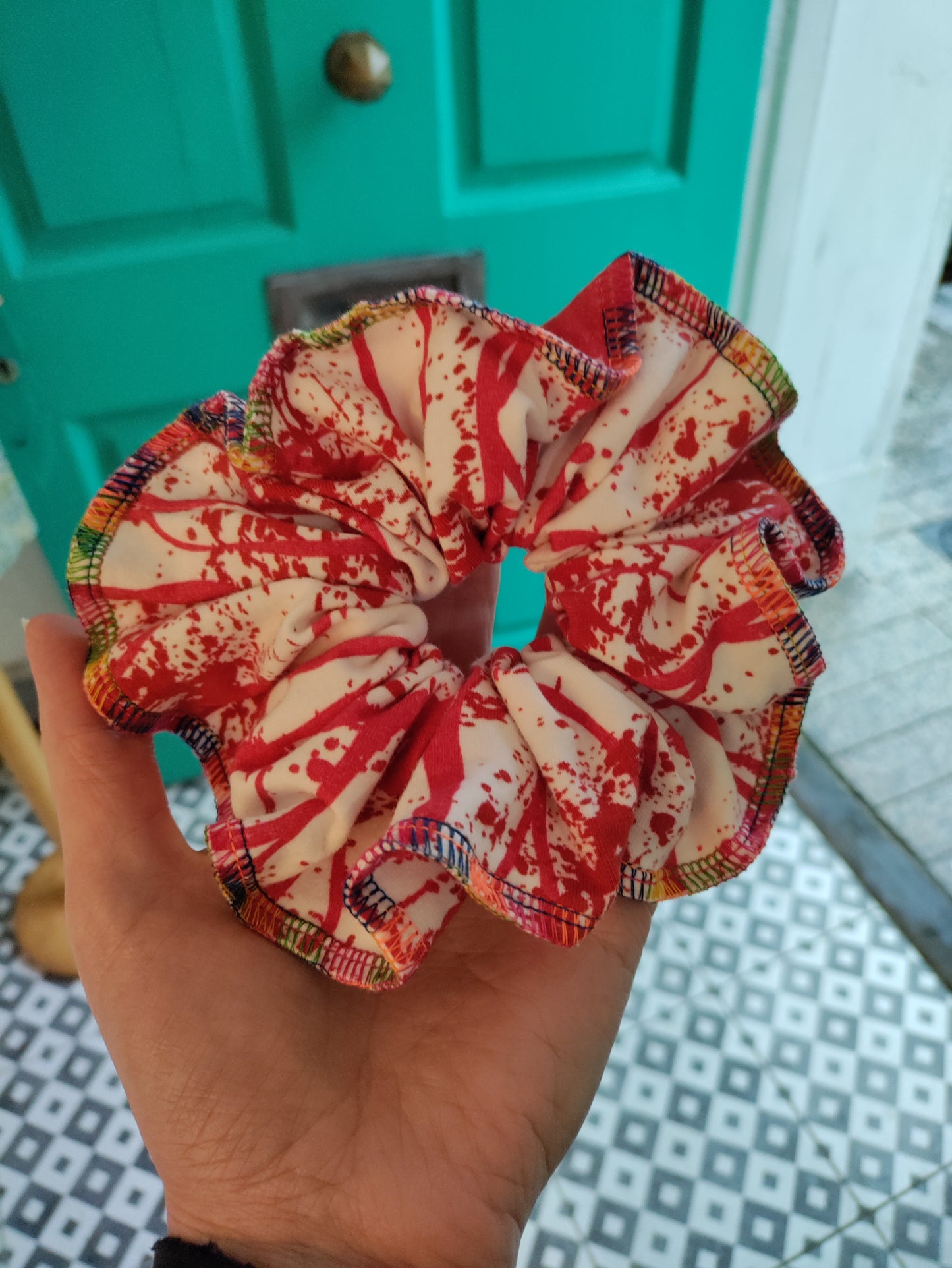 Halloween scrunchies
