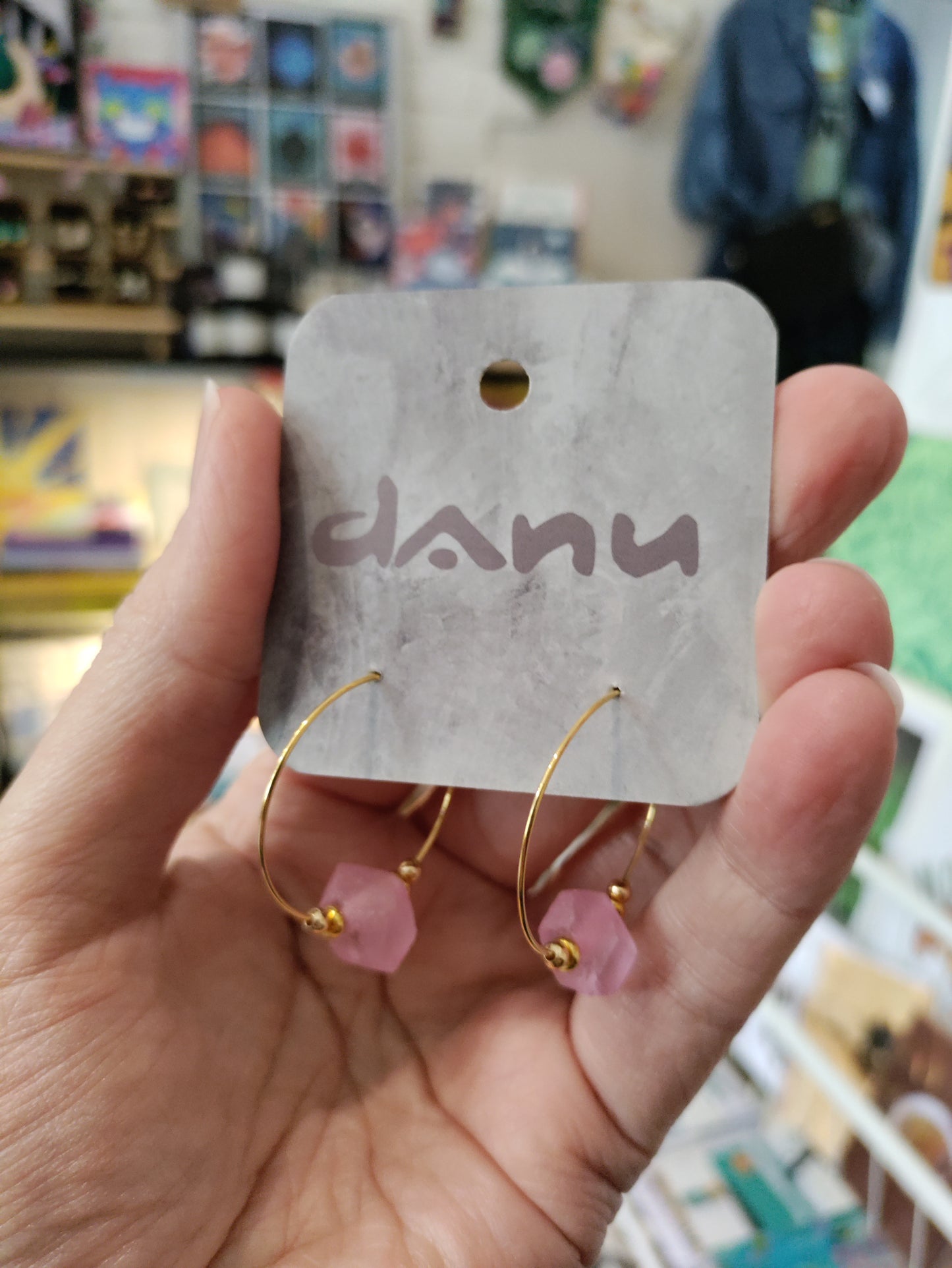 Krobo hoop earrings