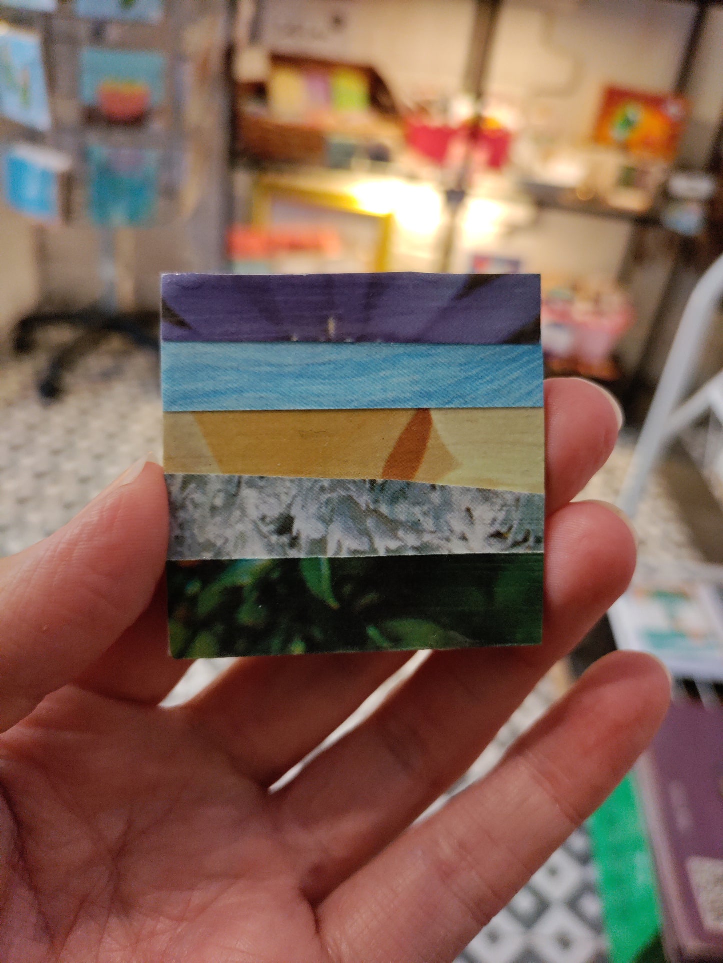 Pride collage magnet