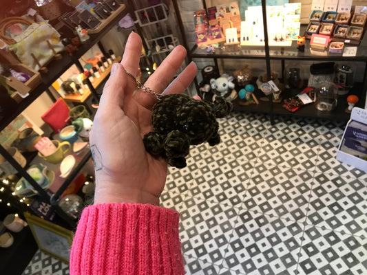 Crochet keychains