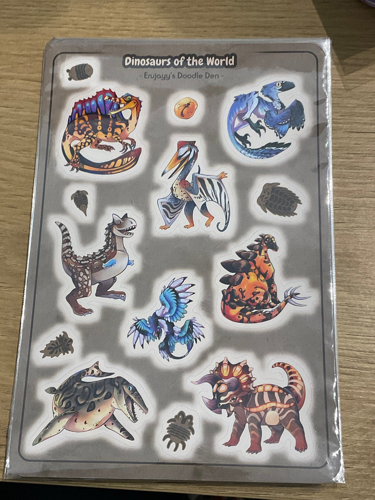 Erujayy's Doodle Den Stickersheets