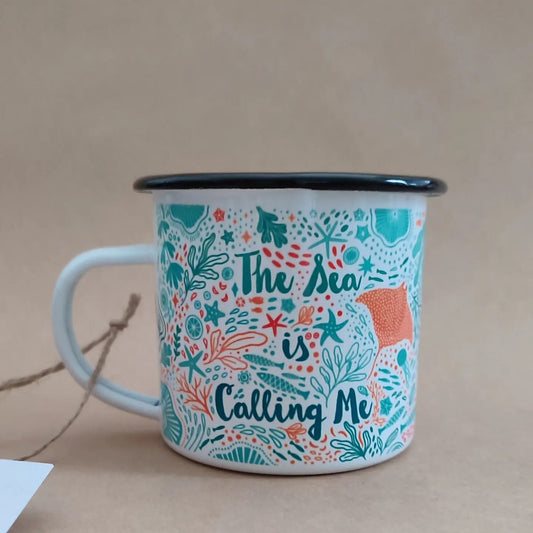 Fleur & Mimi Enamel Mugs