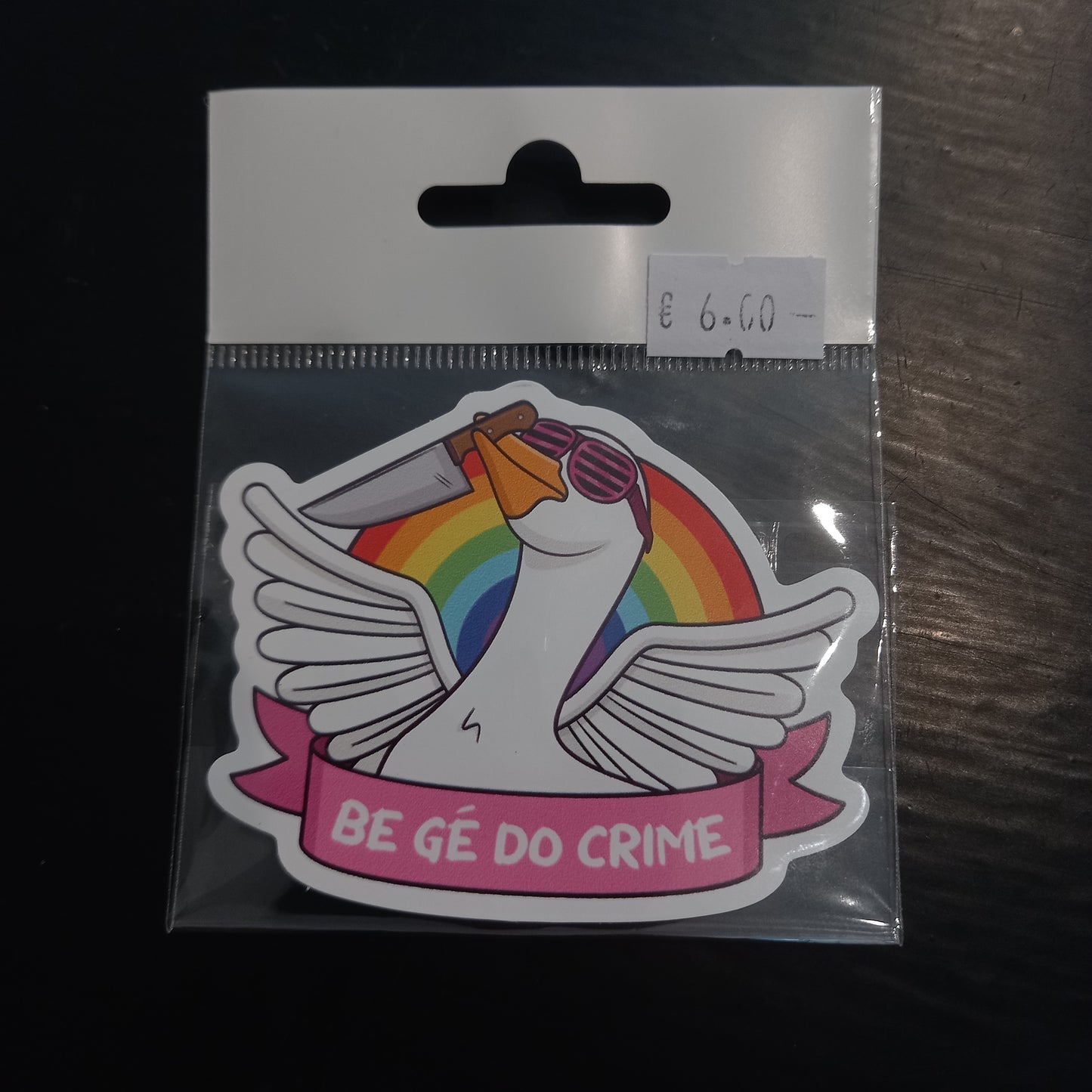 Be gé do crime goose magnet